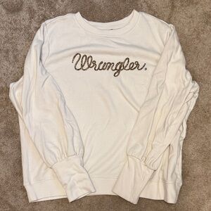 Wrangler Cream Women's Sweatshirt